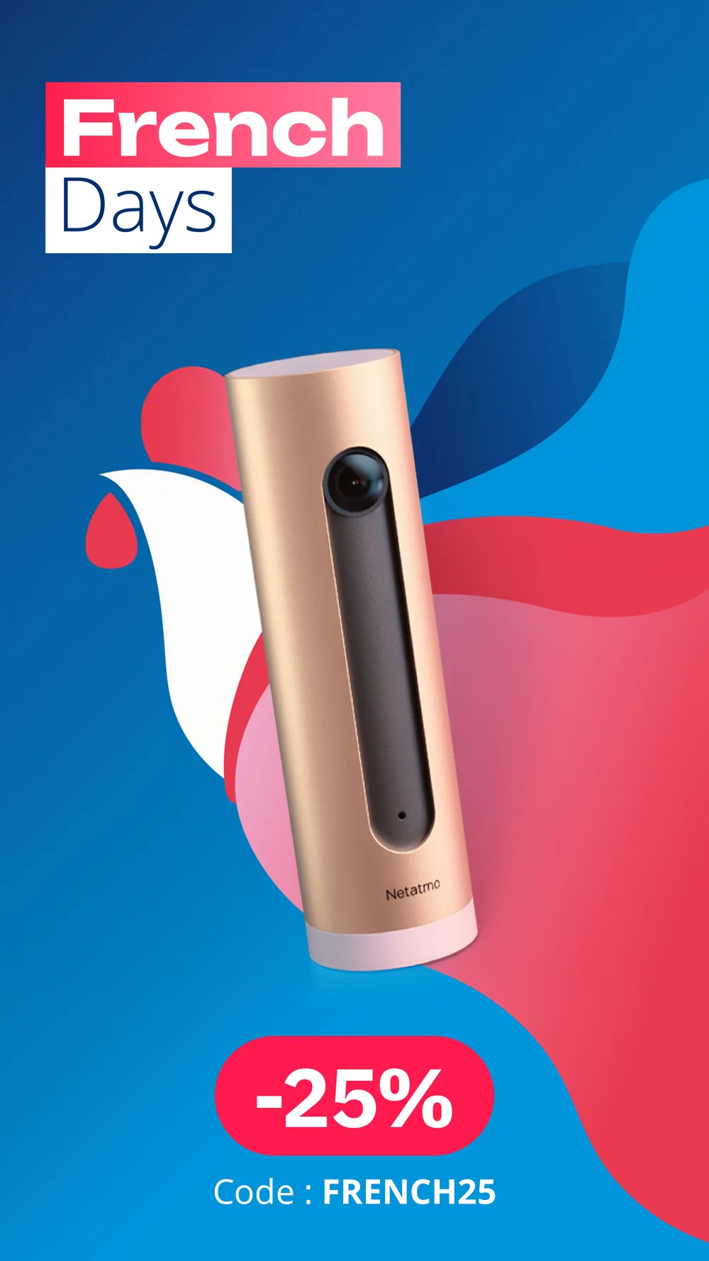 Publicité French Days, -25 %